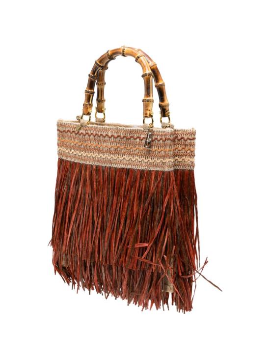 26SS 라밀라네사 토트백 CALLAMR RUGGINE Bordeaux - LA MILANESA