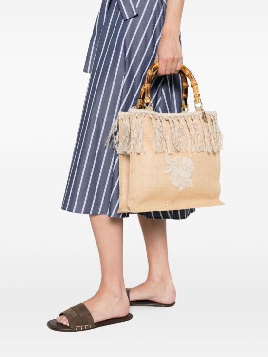 26SS 라밀라네사 토트백 FLEM Brown - LA MILANESA