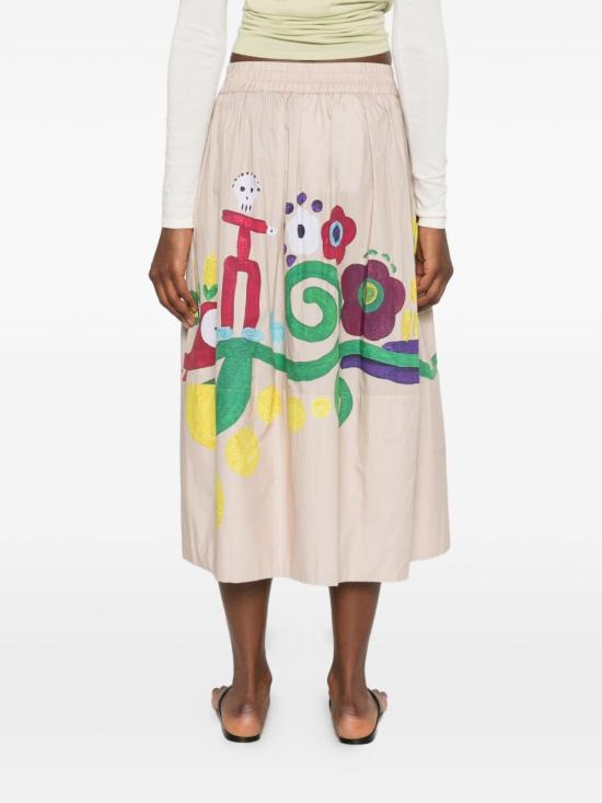 26SS TALKING WALLS 미디 스커트 TW2352 MEZCA MultiColour - OTHER BRANDS