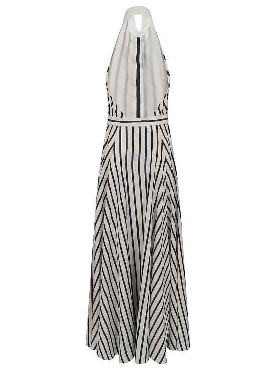 26SS 랄프 로렌 롱 원피스 290P15818001 BLACK WHITE - RALPH LAUREN