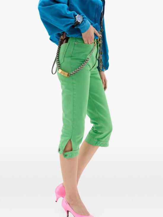 26SS 베르사체 데님 팬츠 1023741 1A178711DB00 Green - VERSACE