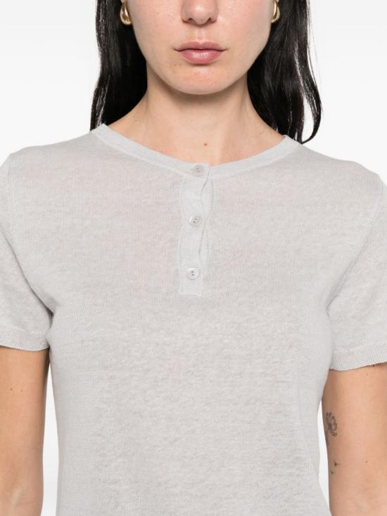 26SS 베이스 반팔 티셔츠 B7725 322115 Grey - BASE