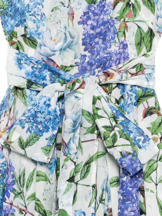 26SS 사만다 성 숏 원피스 ASTERDRESSCREW LILACHEAVENWHITEAQUA Clear Blue - SAMANTHA SUNG