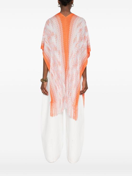 26SS 미소니 자켓 XPAAVMDA506 0001 Orange - MISSONI