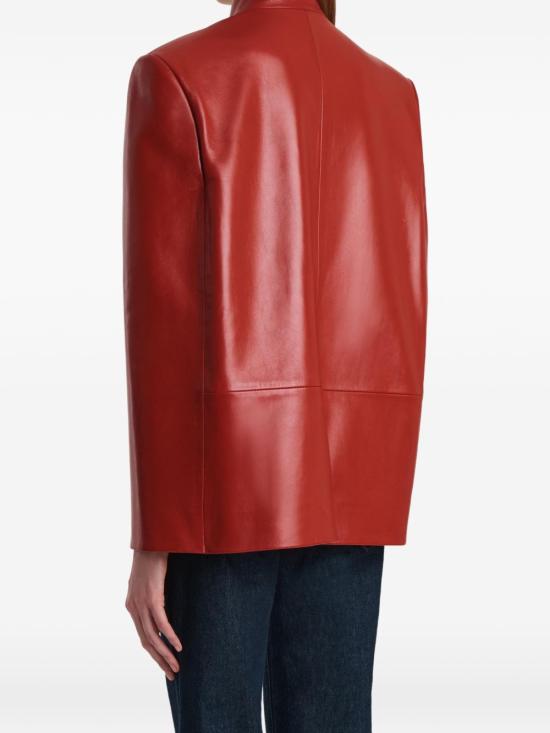 26SS 케이트 가죽 자켓 62211012 528 Red - KHAITE