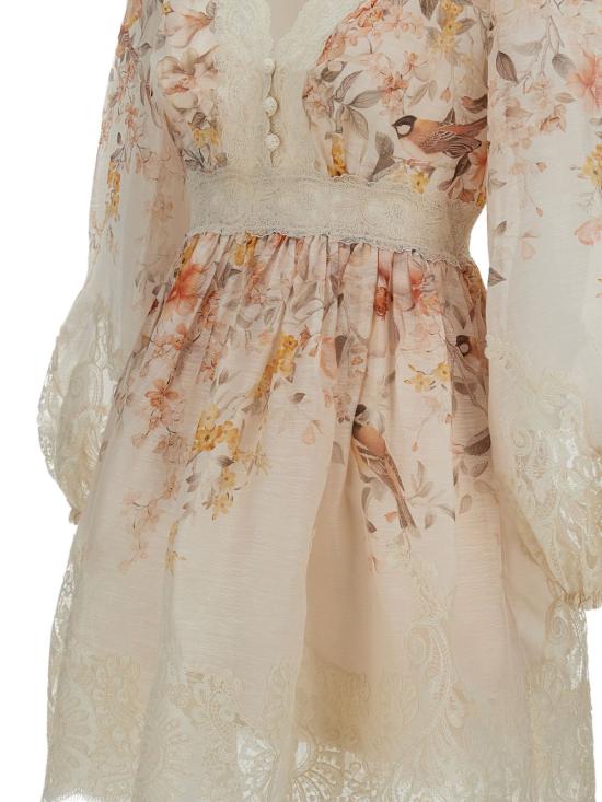26SS 짐머만 숏 원피스 7934DS261 CMSO Beige - ZIMMERMANN