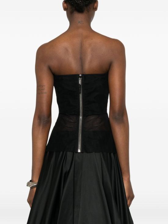 26SS 릭 오웬스 민소매 티셔츠 RO01F6127 TU09 Black - RICK OWENS