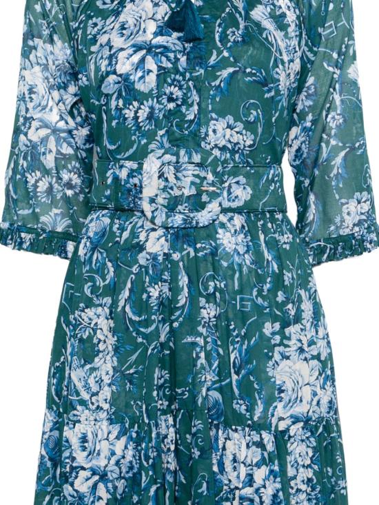 26SS 사만다 성 롱 원피스 EVADRESSCREW VILLACARLOTTAJADE Blue - SAMANTHA SUNG