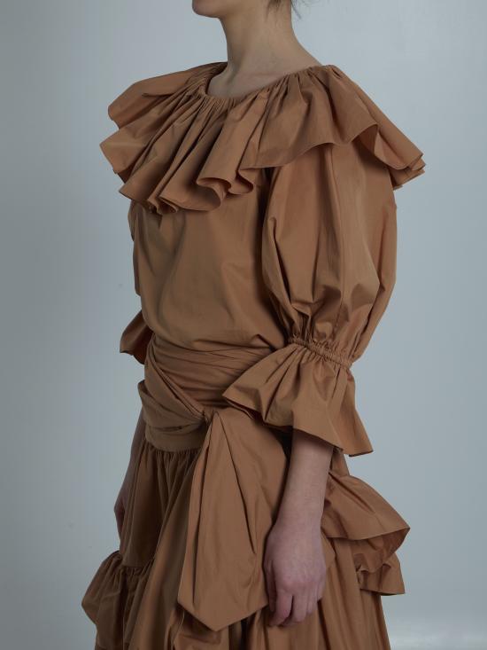 26SS 끌로에 반팔 티셔츠 CH26UH101144 BROWN - CHLOE