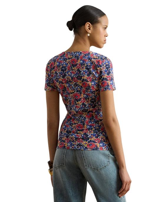 26SS 랄프 로렌 반팔 티셔츠 200P136032001 CREAM RED BLUE - RALPH LAUREN