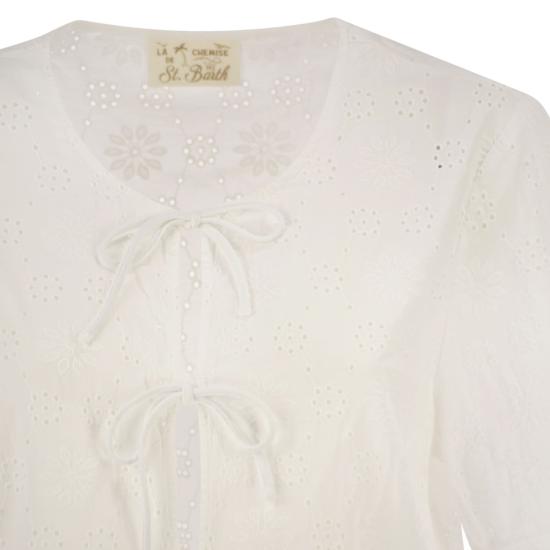 26SS 세인트바쓰 블라우스 AYO0001 WHITE - MC2 SAINT BARTH
