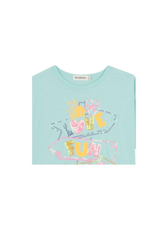 26SS [키즈] 빌리블러쉬 라운지 웨어 U21834 76G TURQUOISE - BILLIEBLUSH