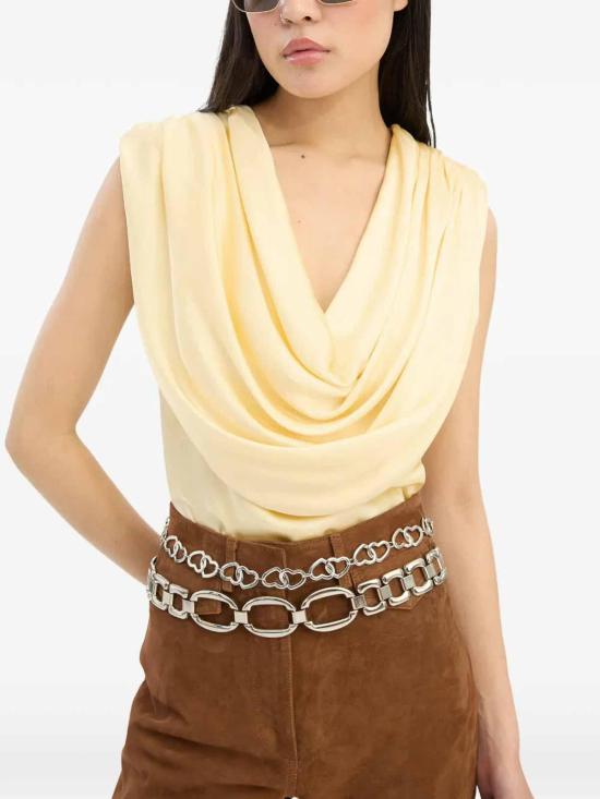 26SS 로테이트 바이 크리스텐슨 민소매 티셔츠 1155531366 Beige - ROTATE BY BIRGERCHRISTENSEN