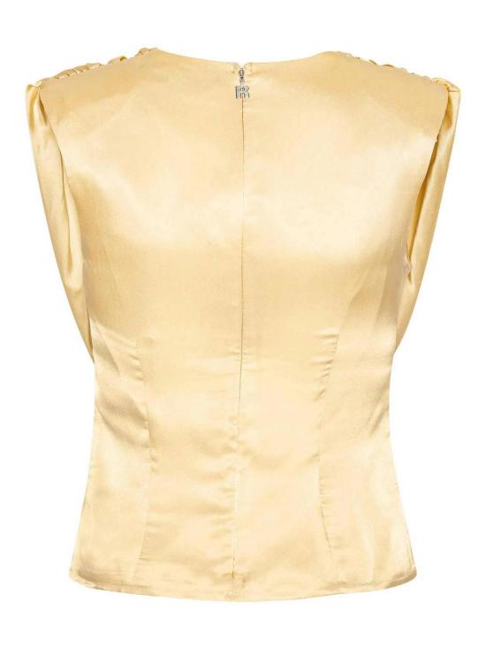 26SS 로테이트 바이 크리스텐슨 민소매 티셔츠 1155531366 Beige - ROTATE BY BIRGERCHRISTENSEN