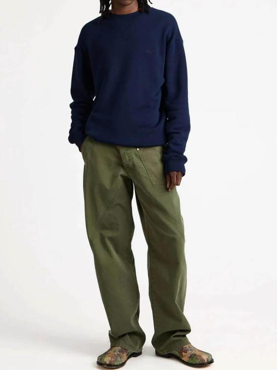 26SS JW앤더슨 긴팔 티셔츠 JW0238PG1905888 Blue - JW ANDERSON