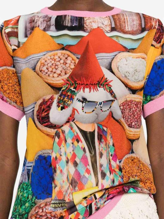 26SS 더 아티스타일리스트 반팔 티셔츠 SPICESTSHIRTMLT Multicolour - THE ARTISTYLIST