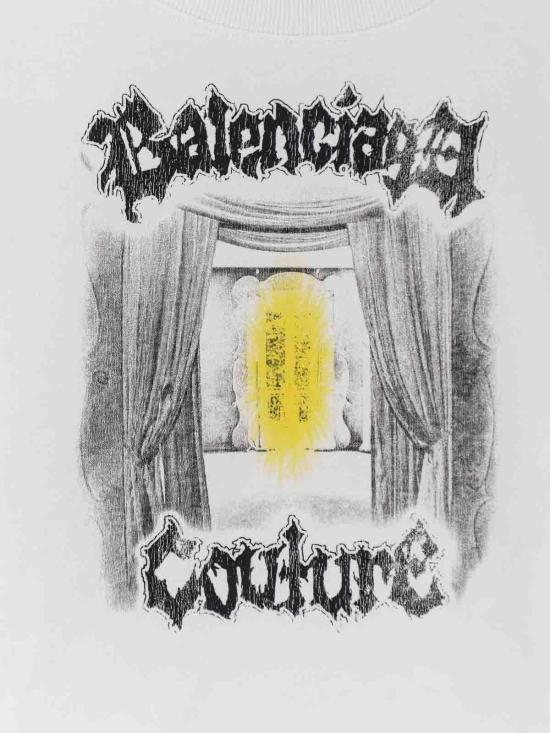 26SS 발렌시아가 반팔 티셔츠 871735TUVD49000 White - BALENCIAGA