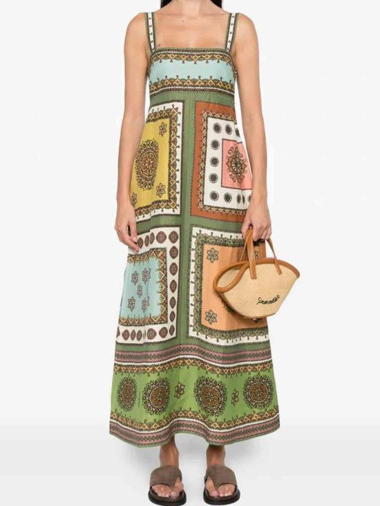 26SS 알레메 롱 원피스 6416DML Multicolour - ALEMAIS