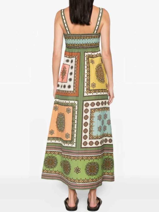 26SS 알레메 롱 원피스 6416DML Multicolour - ALEMAIS