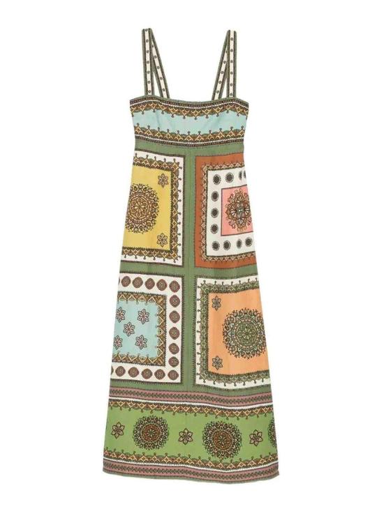 26SS 알레메 롱 원피스 6416DML Multicolour