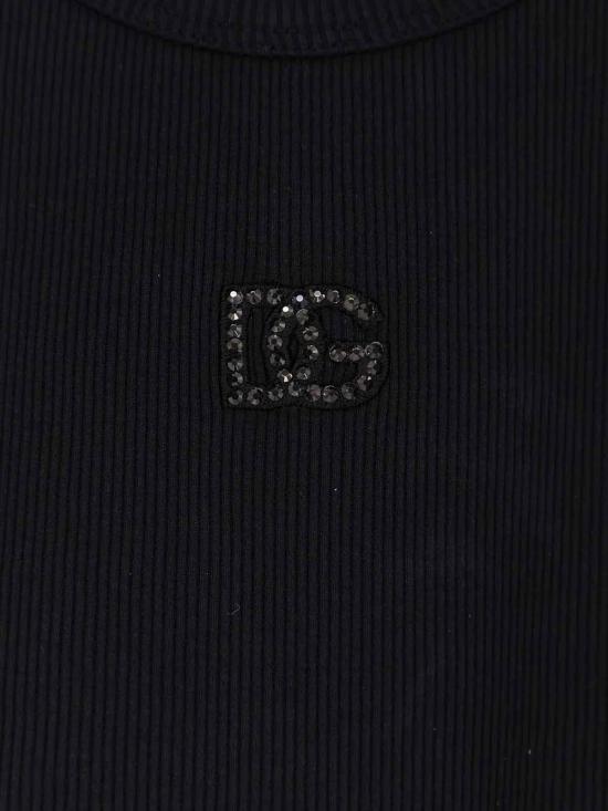 26SS 돌체앤가바나 민소매 티셔츠 F8V40ZGDDL8N000 Black - DOLCE & GABBANA