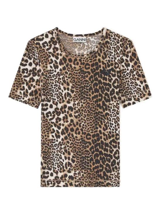 26SS 가니 반팔 티셔츠 A1050177943 Brown