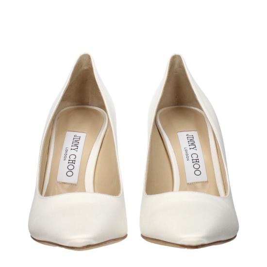 25SS 지미추 힐/펌프스 ROMY100SATIVORY - JIMMY CHOO