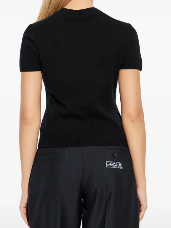 26SS 알렉산더 왕 반팔 티셔츠 4KC1261114001 Black - ALEXANDER WANG
