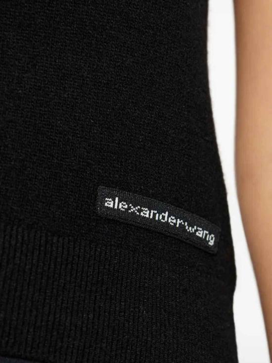 26SS 알렉산더 왕 반팔 티셔츠 4KC1261114001 Black - ALEXANDER WANG