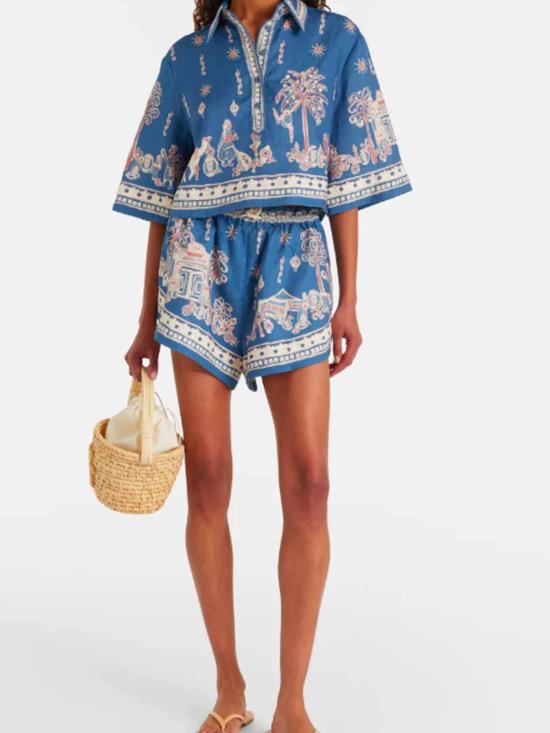 26SS 알레메 셔츠 6204TBL Blue - ALEMAIS