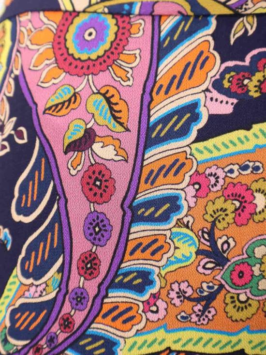 26SS 에트로 미디 스커트 WRFA017699SA4E4X0884 Multicolour - ETRO