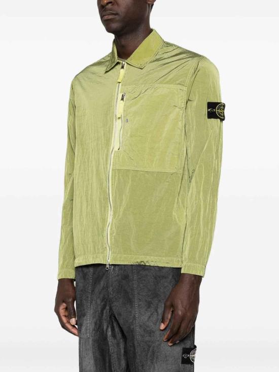26SS 스톤 아일랜드 긴팔 셔츠 L1S151200038S0019V0031 Green - STONE ISLAND