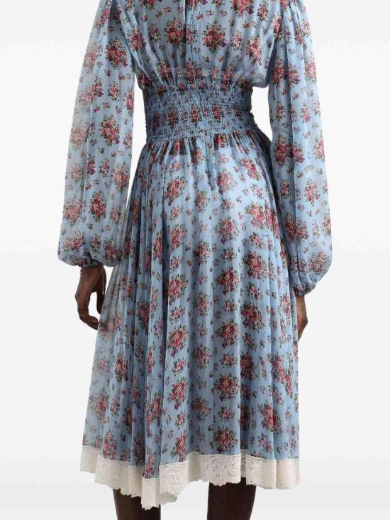 26SS 돌체앤가바나 미디 스커트 F611ZTIS10FHC5XK Light Blue - DOLCE & GABBANA