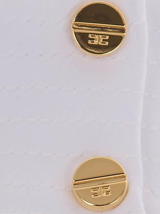 26SS 엘리자베타프랜치 민소매 티셔츠 CA13461E2360 White - ELISABETTA FRANCHI