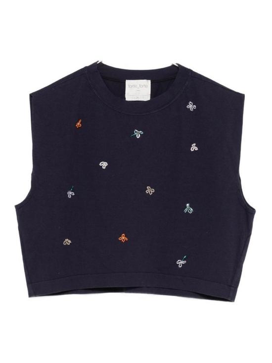 26SS 포르테포르테 반팔 티셔츠 14930BISMYTSHIRTF49A5012 Blue