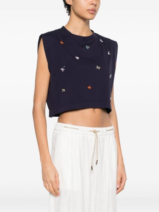 26SS 포르테포르테 반팔 티셔츠 14930BISMYTSHIRTF49A5012 Blue - FORTE FORTE