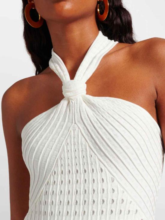 26SS 조나단 심카이 미디 원피스 1261180KIV White - JONATHAN SIMKHAI