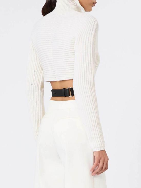 26SS 막스마라 긴팔 티셔츠 2611361333600002 White - MAX MARA