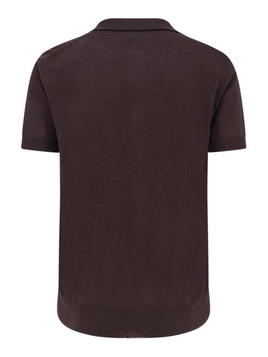 26SS 톰포드 폴로 티셔츠 KPS041YMC047ECC Brown - TOMFORD