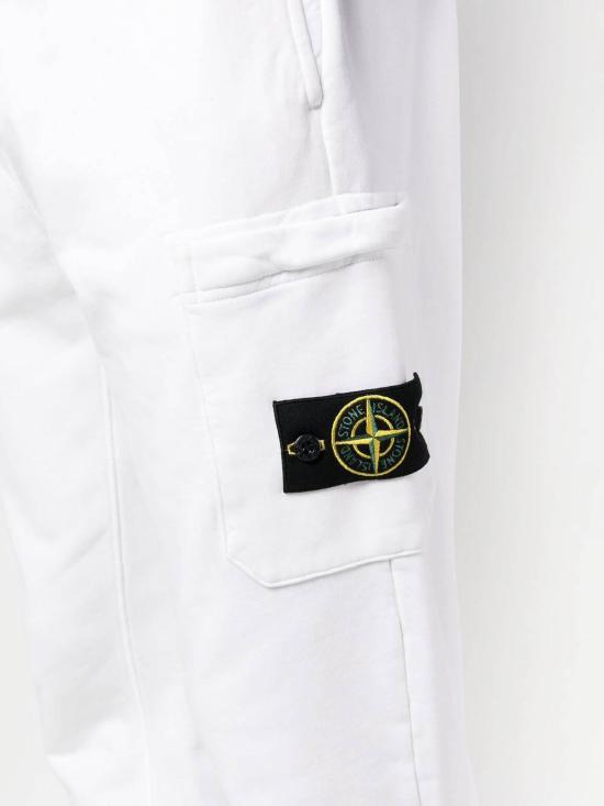 26SS 스톤 아일랜드 코튼 조거 팬츠 L1S156200021S0051V0001 White - STONE ISLAND