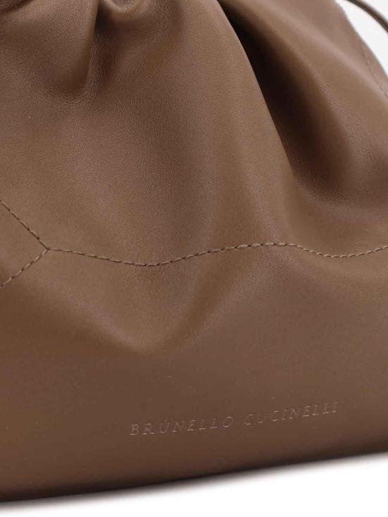 26SS 브루넬로 쿠치넬리 숄더백 MBXAD2808C9357 Brown - BRUNELLO CUCINELLI