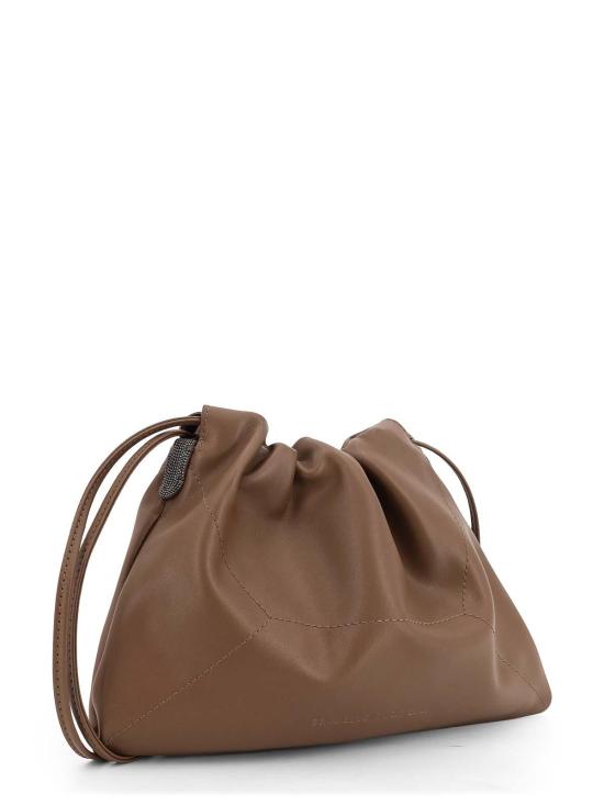 26SS 브루넬로 쿠치넬리 숄더백 MBXAD2808C9357 Brown - BRUNELLO CUCINELLI