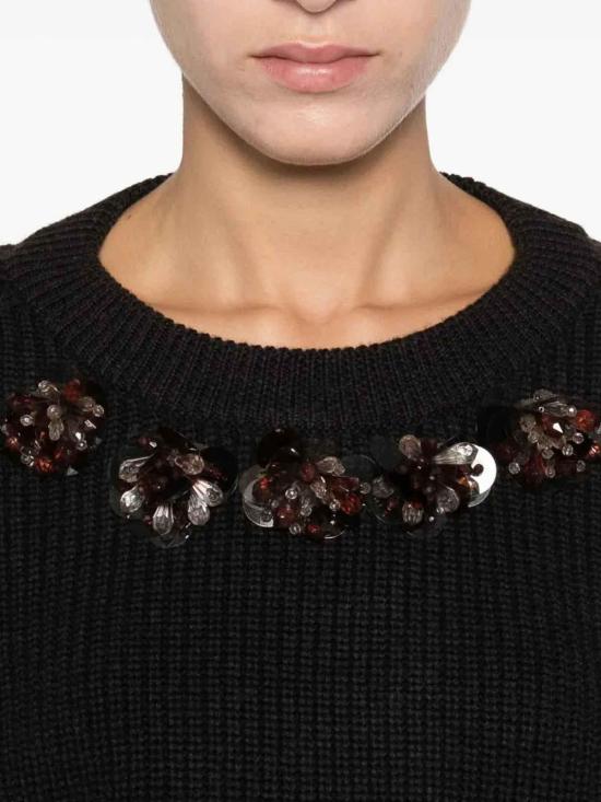 25FW 파로쉬 긴팔 티셔츠 D540934RLADYBLUM086 Brown - PAROSH