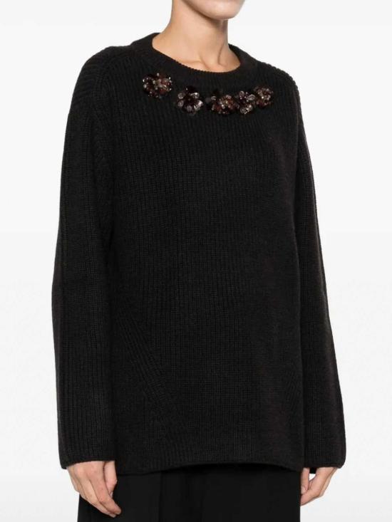 25FW 파로쉬 긴팔 티셔츠 D540934RLADYBLUM086 Brown - PAROSH