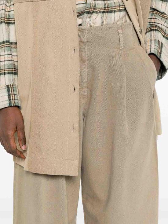 25FW 골든구스 스트레이트 팬츠 GWP01203P0207215184 Light Brown - GOLDEN GOOSE