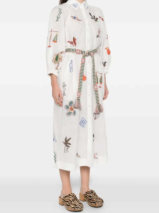 26SS 알레메 롱 원피스 6313DCR White - ALEMAIS