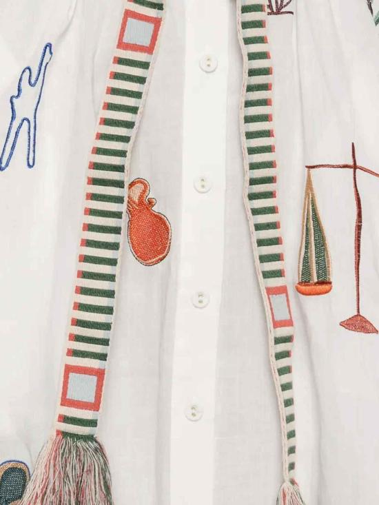 26SS 알레메 롱 원피스 6313DCR White - ALEMAIS