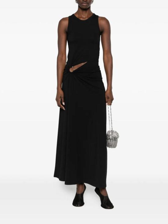 26SS 파코라반 롱 원피스 26PJRO242CO555P001 Black - PACO RABANNE