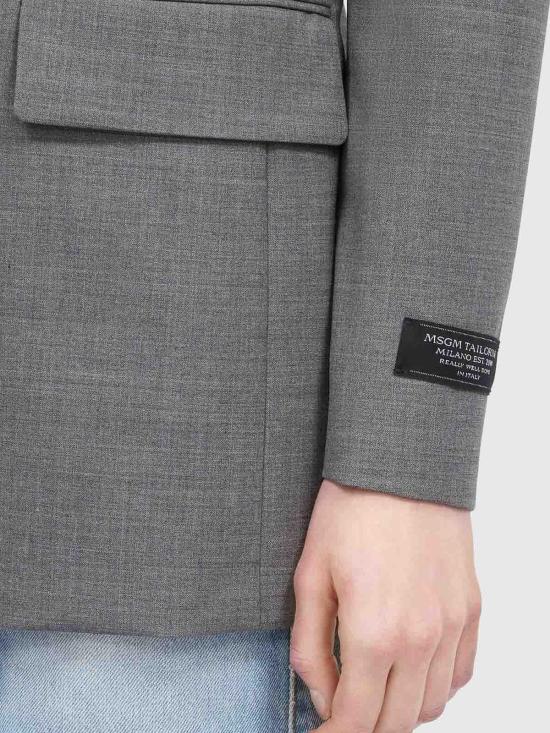 26SS 엠에스지엠 수트 자켓 4041MDG1326710098 Grey - MSGM