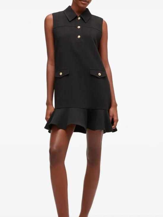 26SS 가니 트윌 수팅 미니 드레스 A1030135099 Black - GANNI